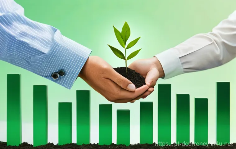 디지털화폐와 그린 파이낸스 - **Prompt:** A dynamic and modern scene in a bustling Portuguese city, perhaps with recognizable arch...