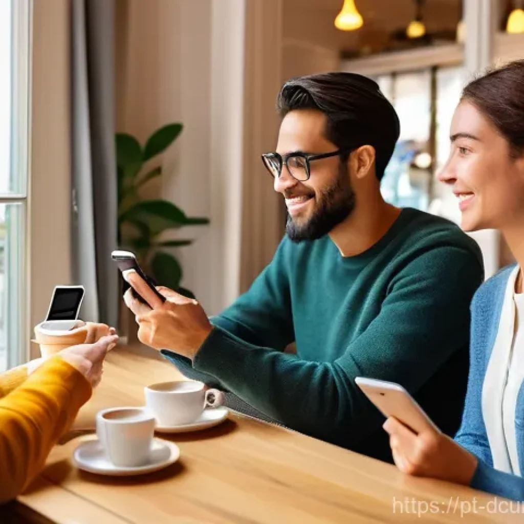 디지털화폐의 경제적 효과 분석 - **Prompt 1: Modern Digital Payments in a Portuguese Setting**
    "A vibrant, modern scene set in a ...