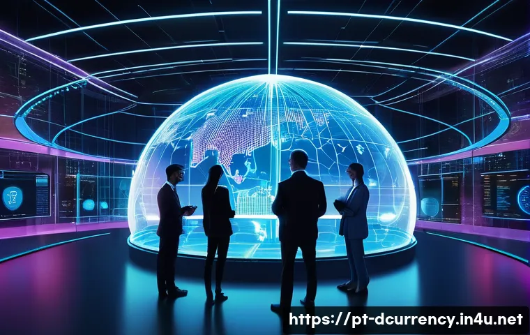 디지털화폐의 국가별 채택 상황 - **Prompt:** A vibrant and futuristic image capturing the global integration of Central Bank Digital ...